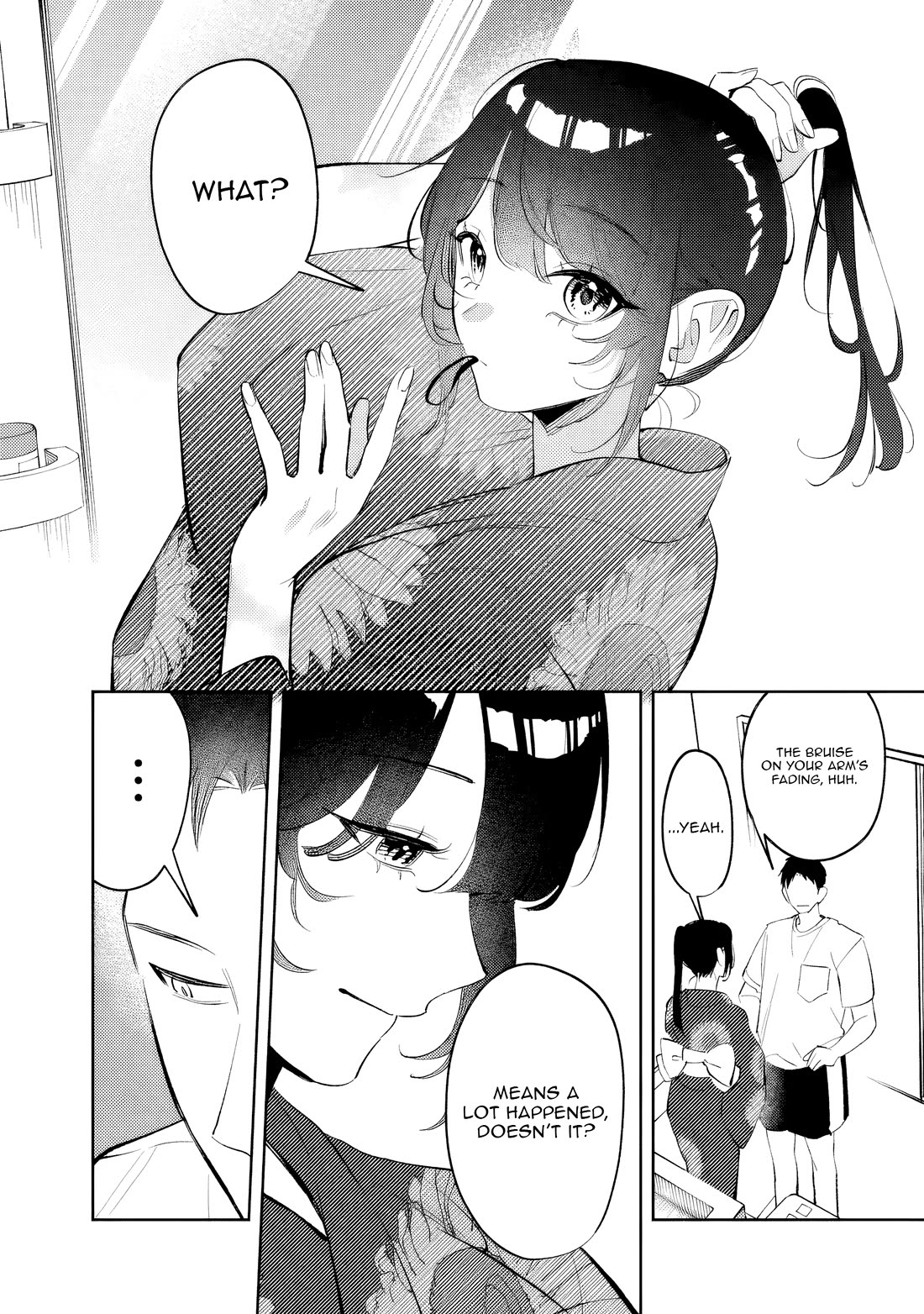 Living Together with the Queen from My High School Days Who was Arrogant, Surprisingly isn't That Uncomfortable chapter 34 page 2