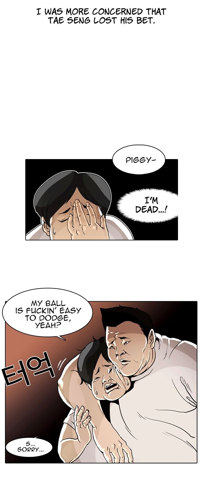 Lookism chapter 1 page 56
