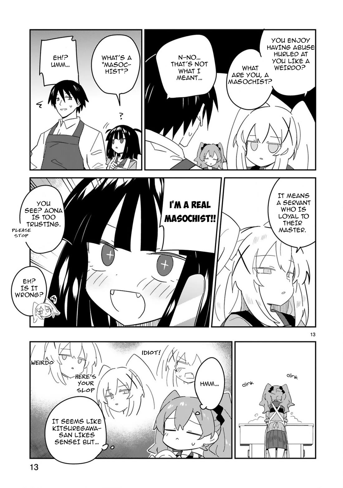 Loooser Loser Loser Loser Sensei chapter 34 page 13