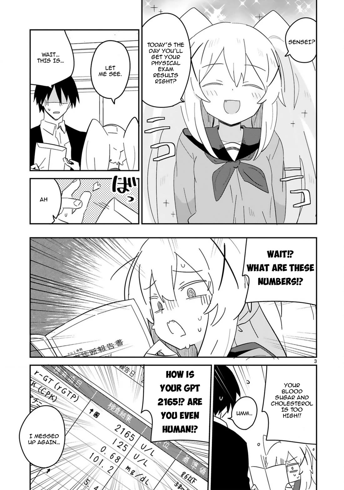 Loooser Loser Loser Loser Sensei chapter 34 page 3