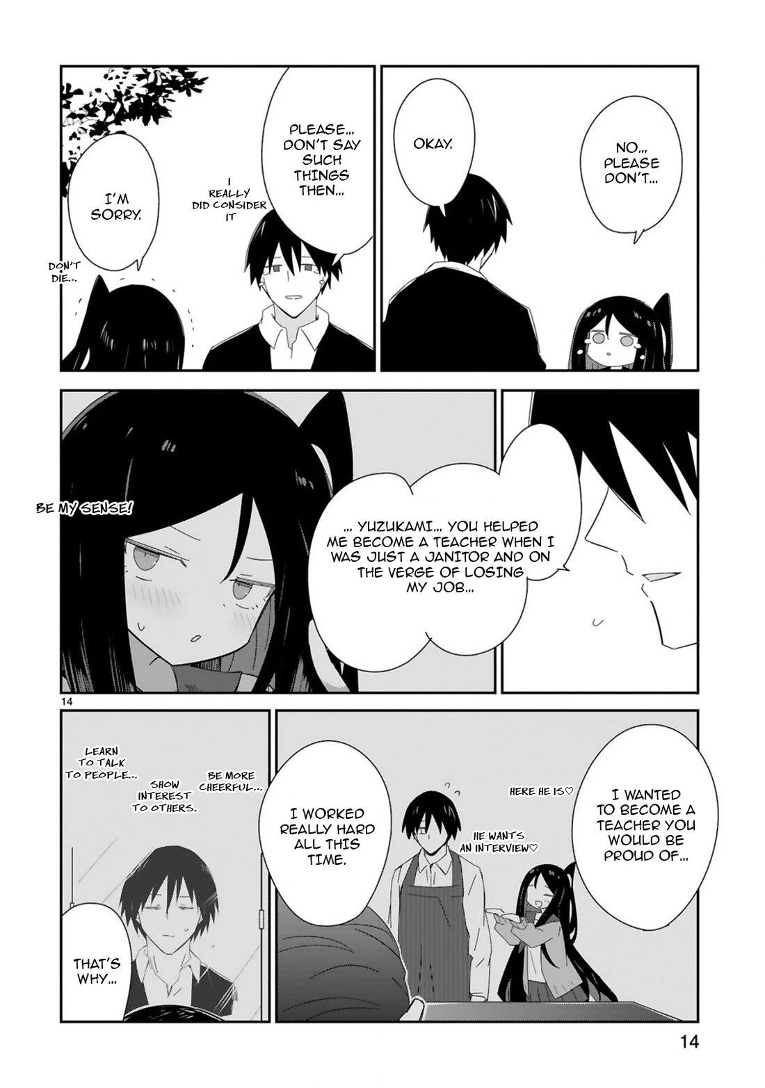 Loooser Loser Loser Loser Sensei chapter 37 page 14