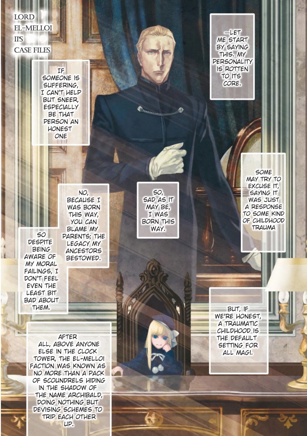 Lord El-Melloi II-sei no Jikenbo chapter 15 page 1