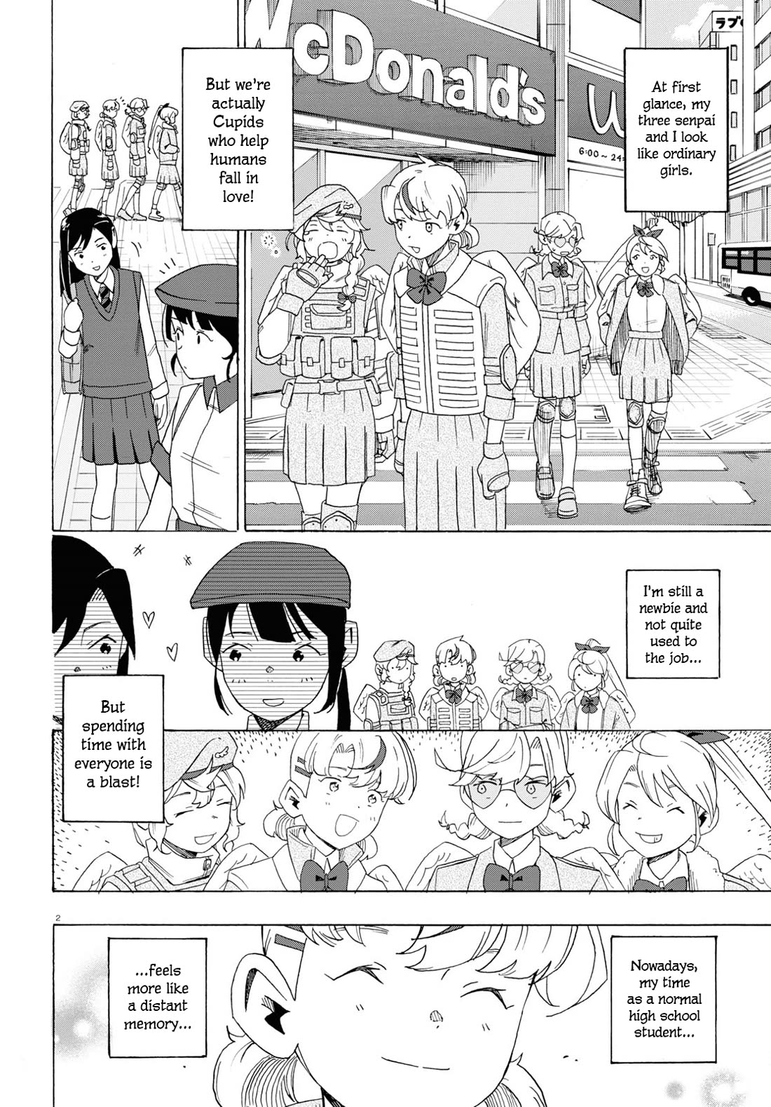 Love Bullet chapter 1 page 2