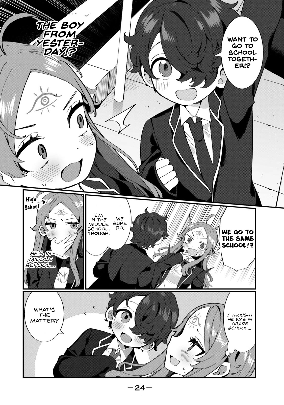 Love, Clairvoyance, and Adolescents chapter 1 page 25