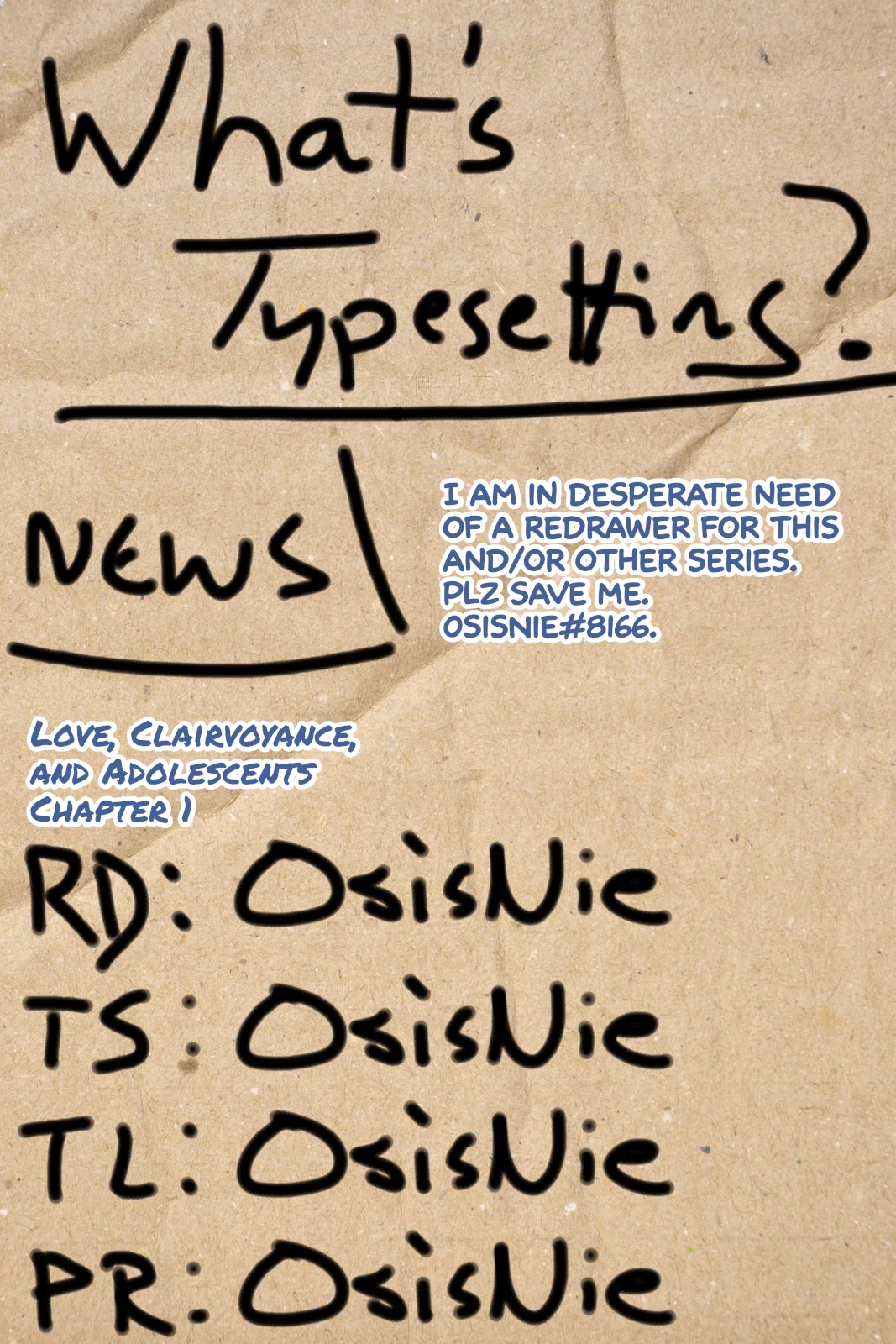 Love, Clairvoyance, and Adolescents chapter 1 page 30