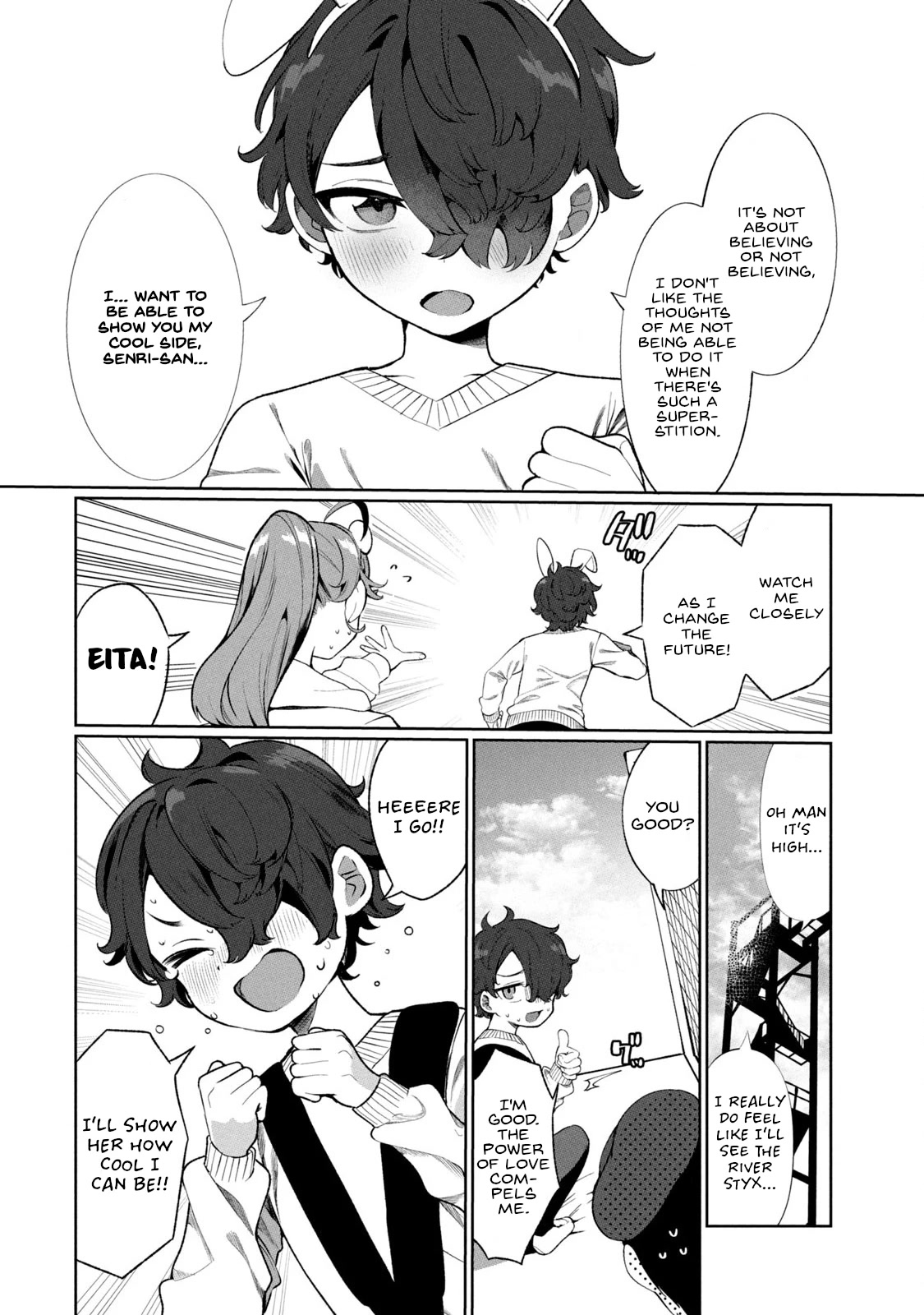 Love, Clairvoyance, and Adolescents chapter 3 page 12