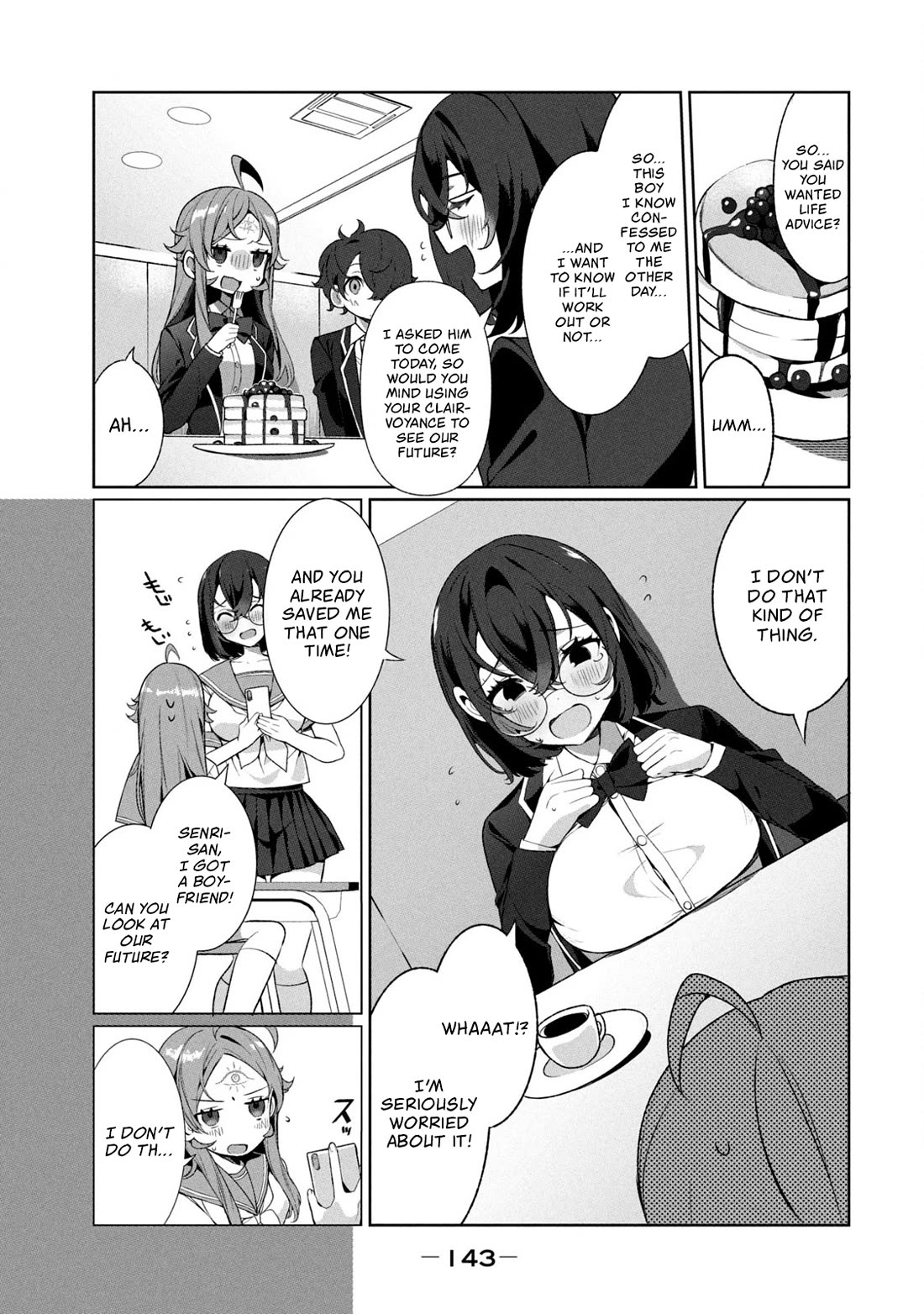 Love, Clairvoyance, and Adolescents chapter 8 page 3