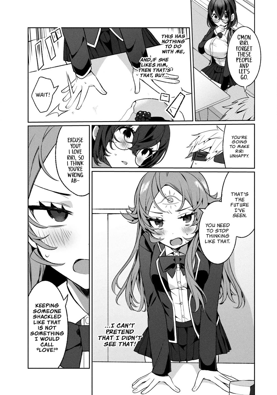 Love, Clairvoyance, and Adolescents chapter 8 page 9