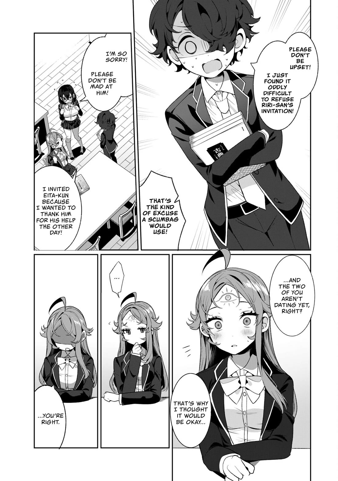 Love, Clairvoyance, and Adolescents chapter 9 page 17