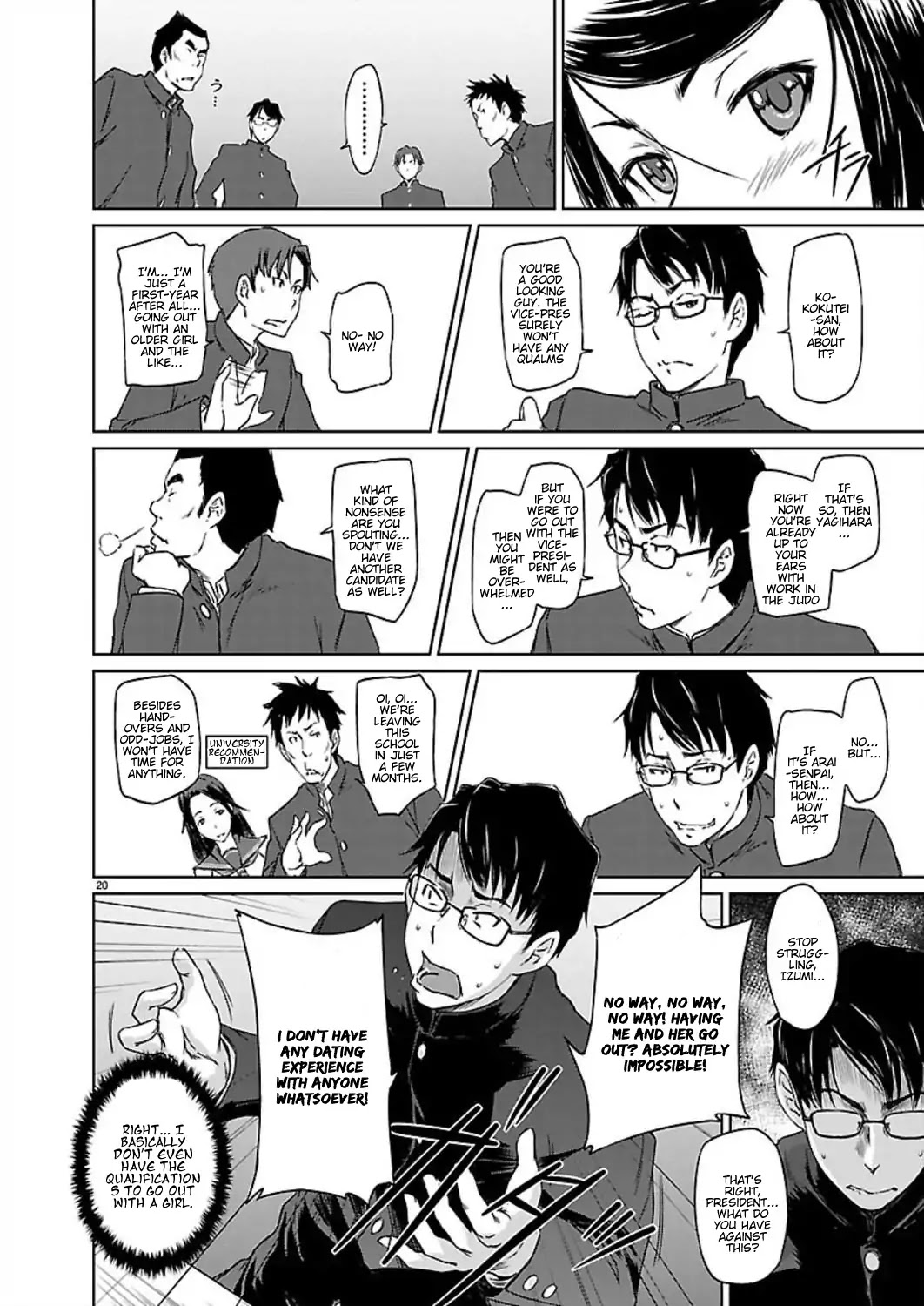 Love Oriented Student Council chapter 1 page 22