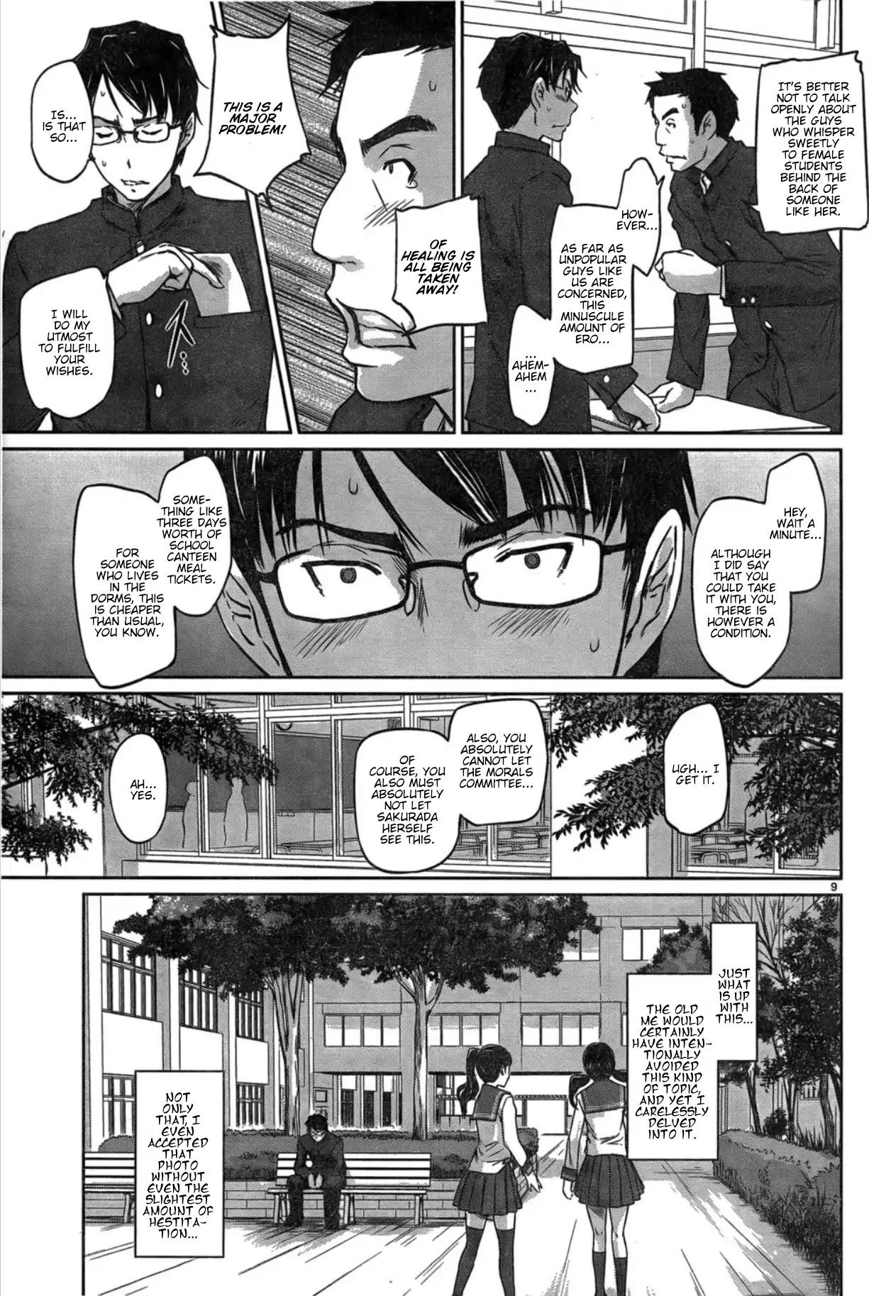 Love Oriented Student Council chapter 2 page 9