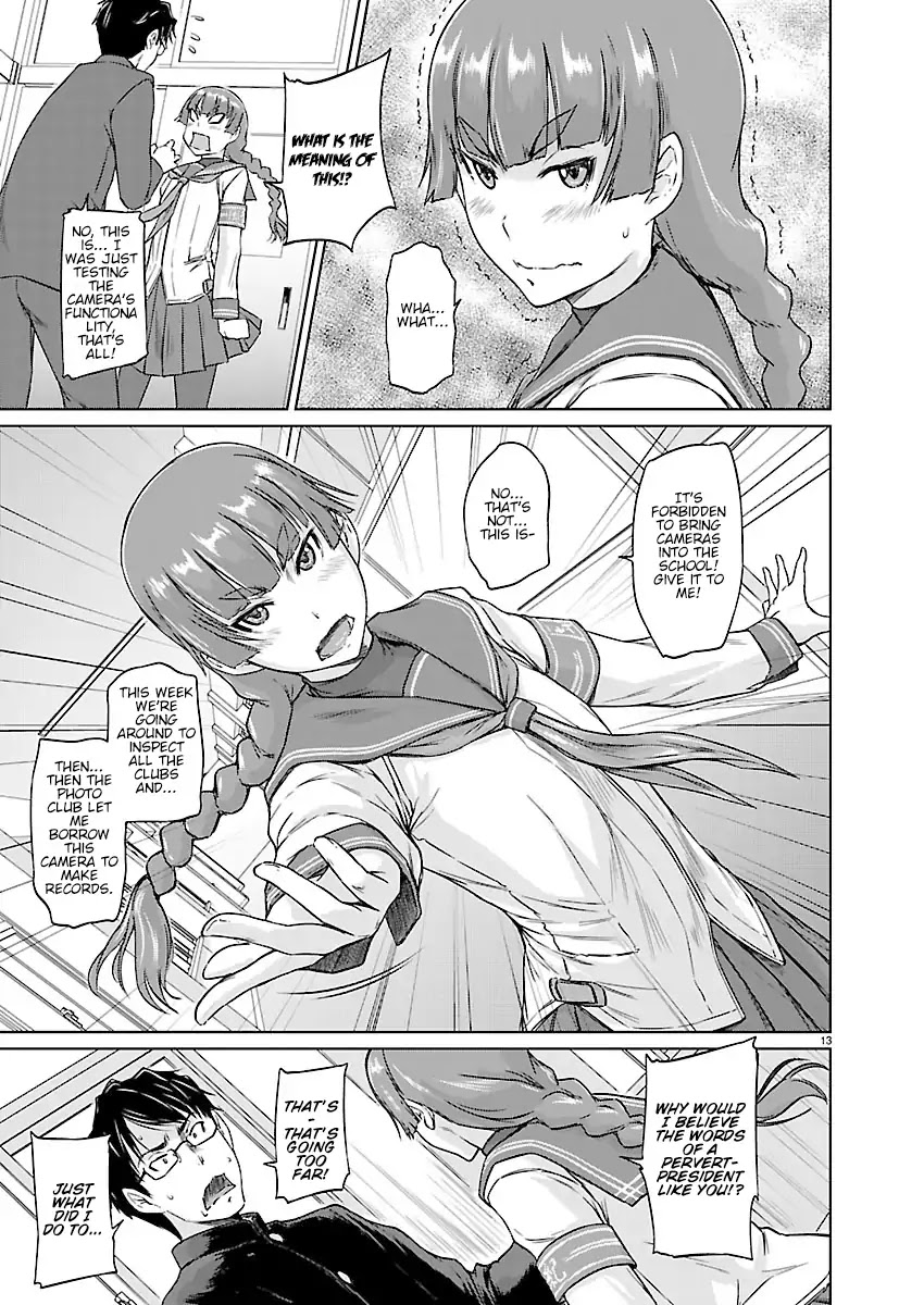 Love Oriented Student Council chapter 3 page 13