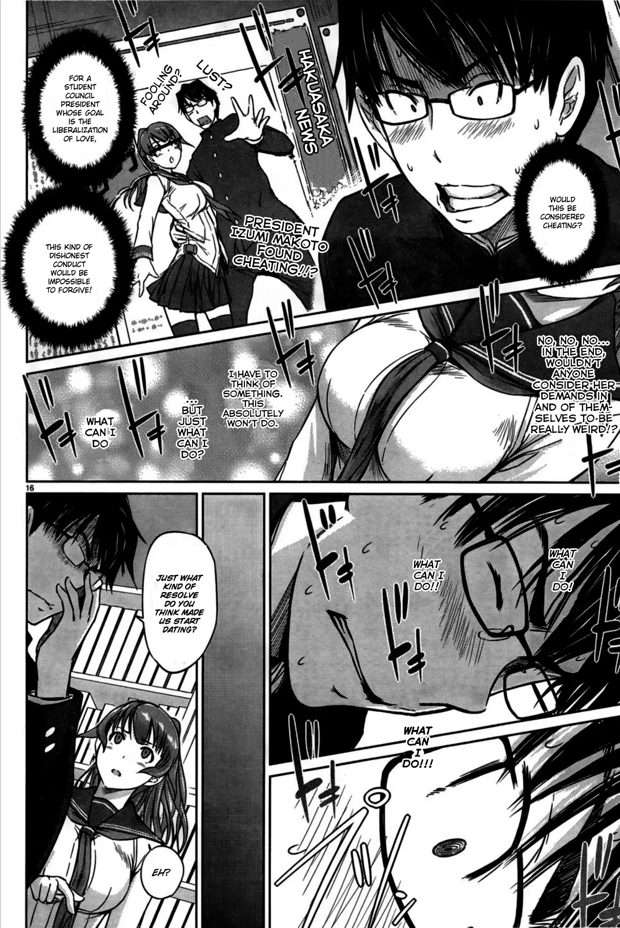 Love Oriented Student Council chapter 4 page 16