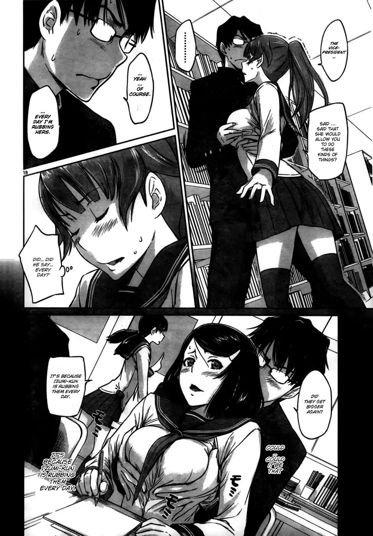 Love Oriented Student Council chapter 4 page 18