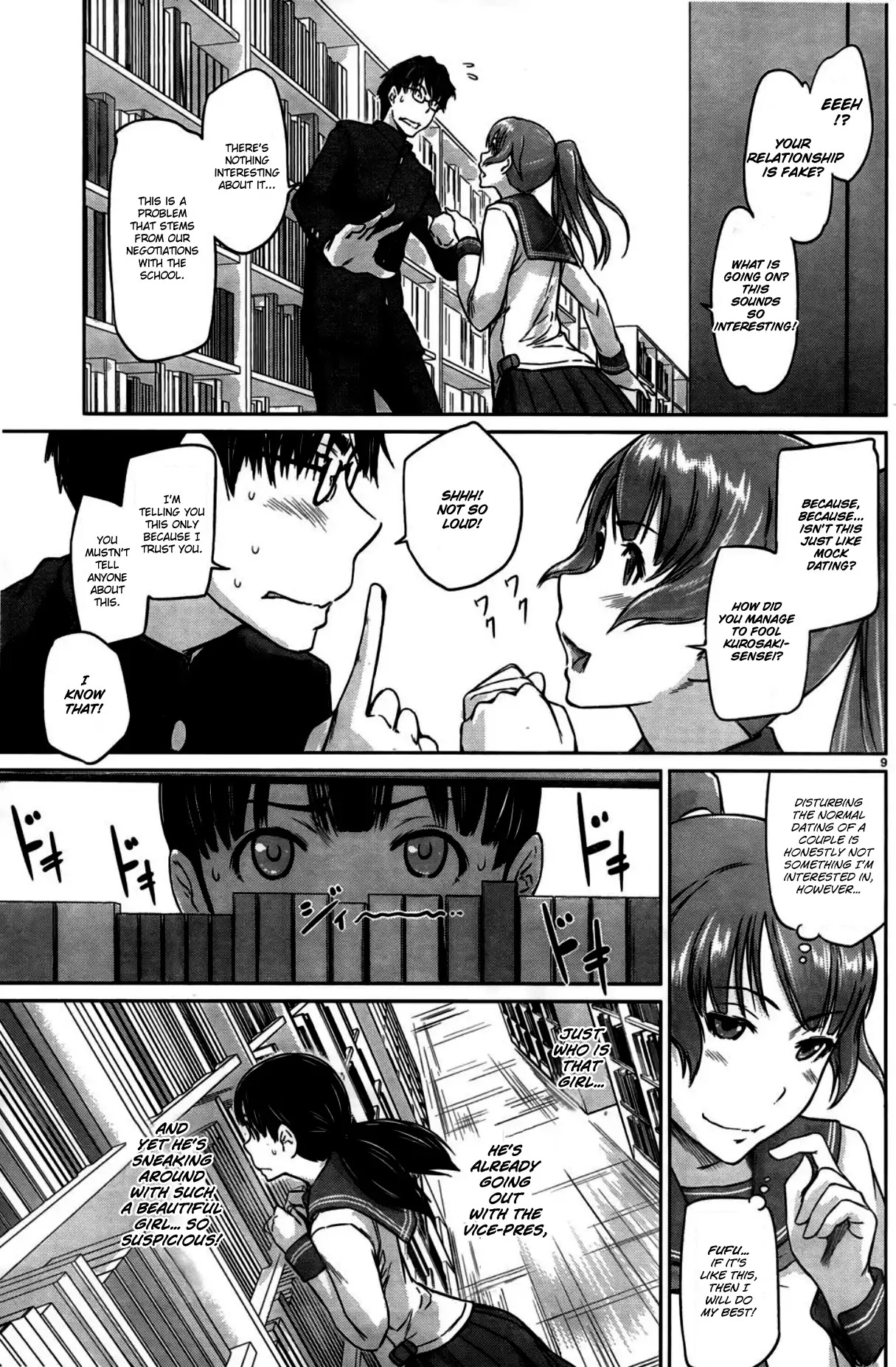 Love Oriented Student Council chapter 4 page 9