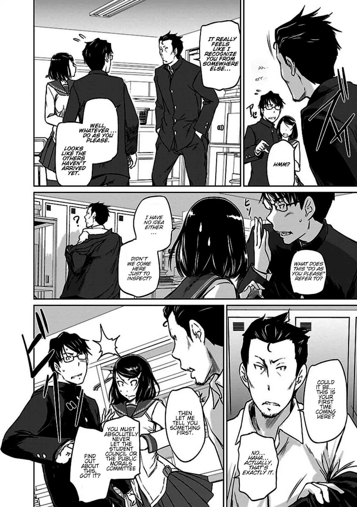 Love Oriented Student Council chapter 6 page 6