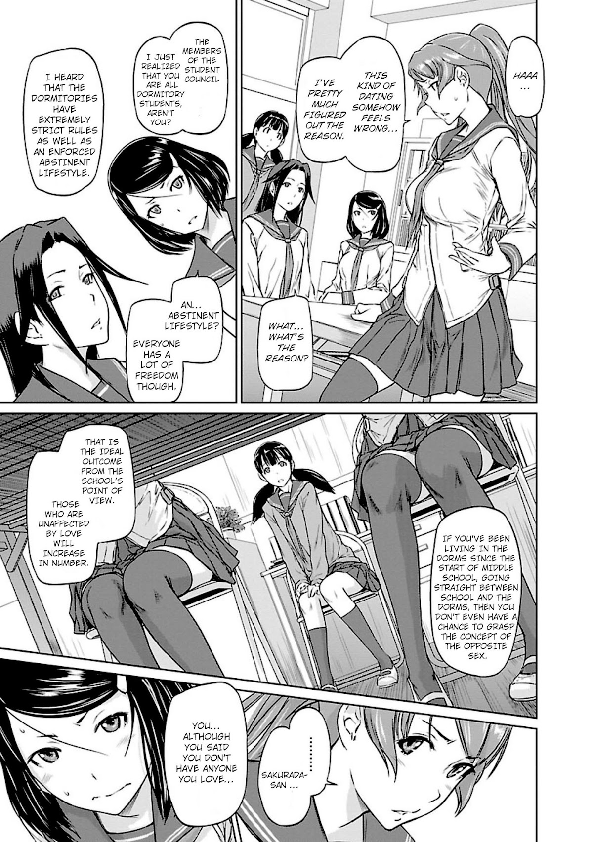 Love Oriented Student Council chapter 7 page 5