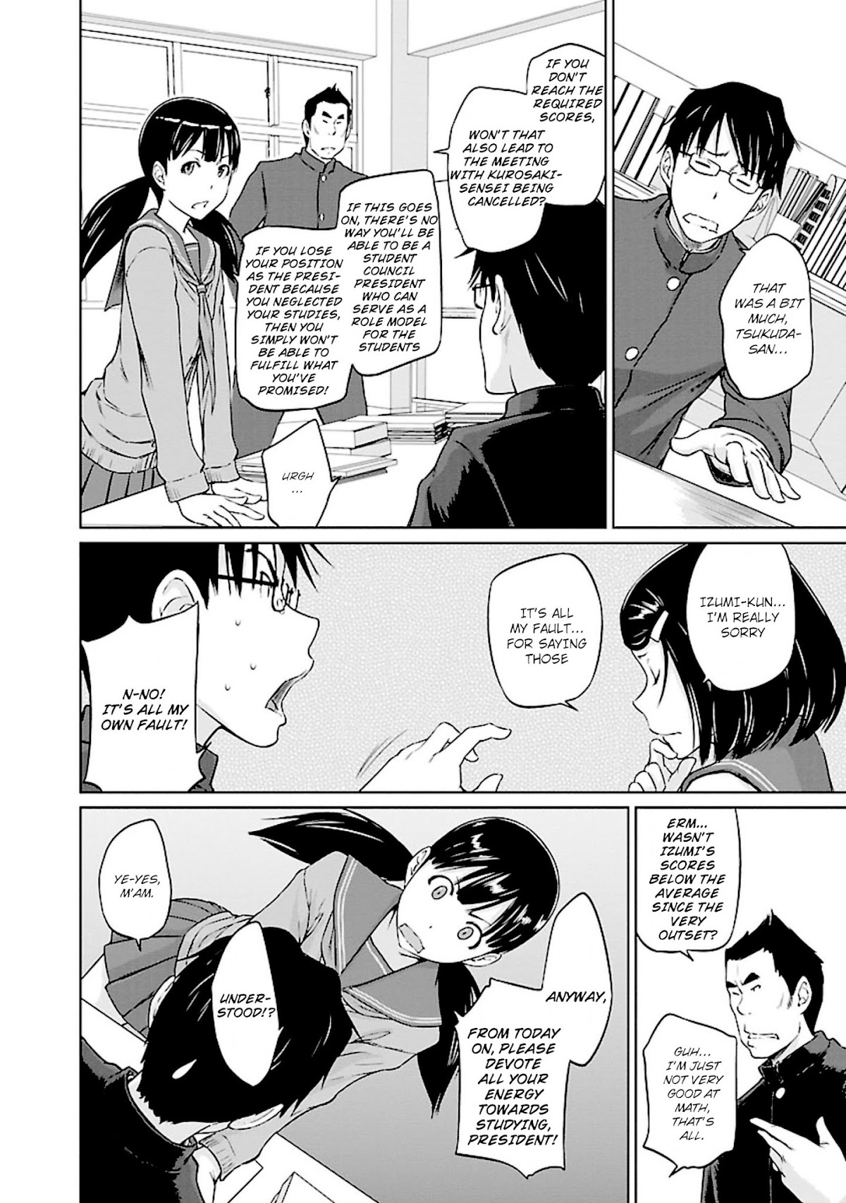 Love Oriented Student Council chapter 8 page 4