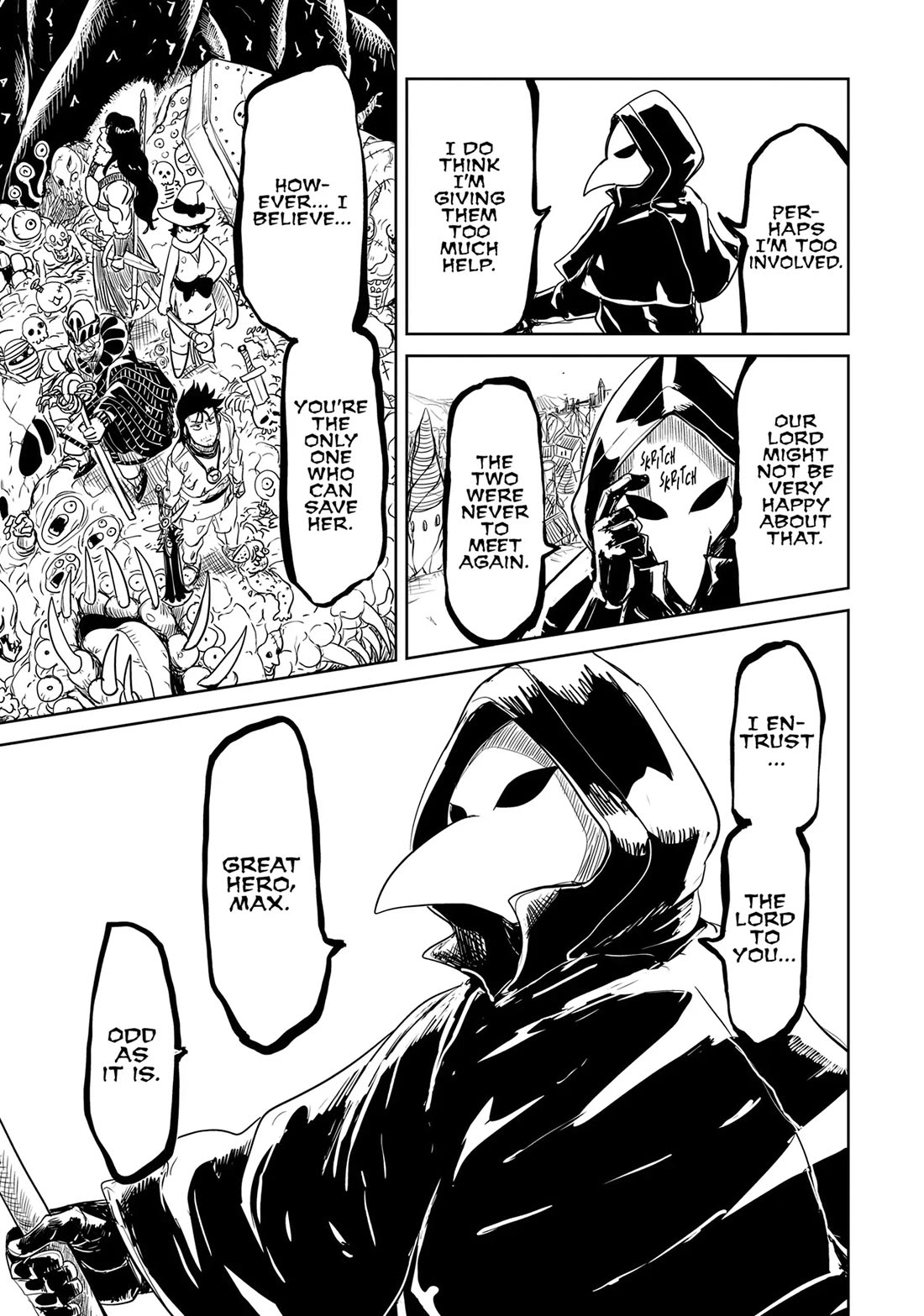 LV1 devil and the one-room hero chapter 48 page 60