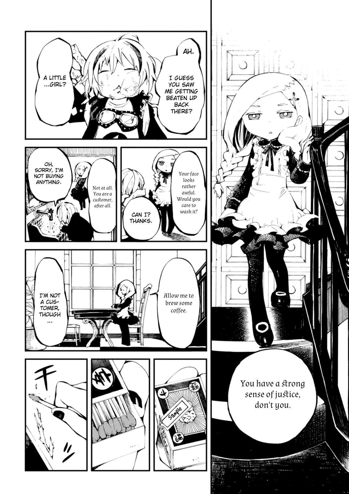 Macchi Shoujo chapter 2 page 8