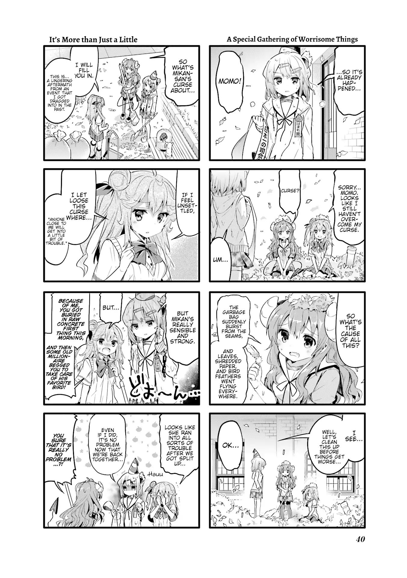 Machikado Mazoku chapter 17 page 6