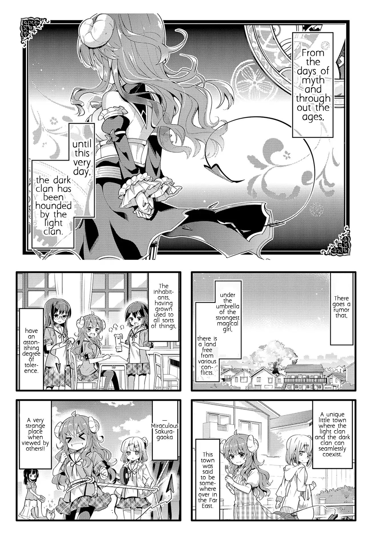 Machikado Mazoku chapter 25 page 1