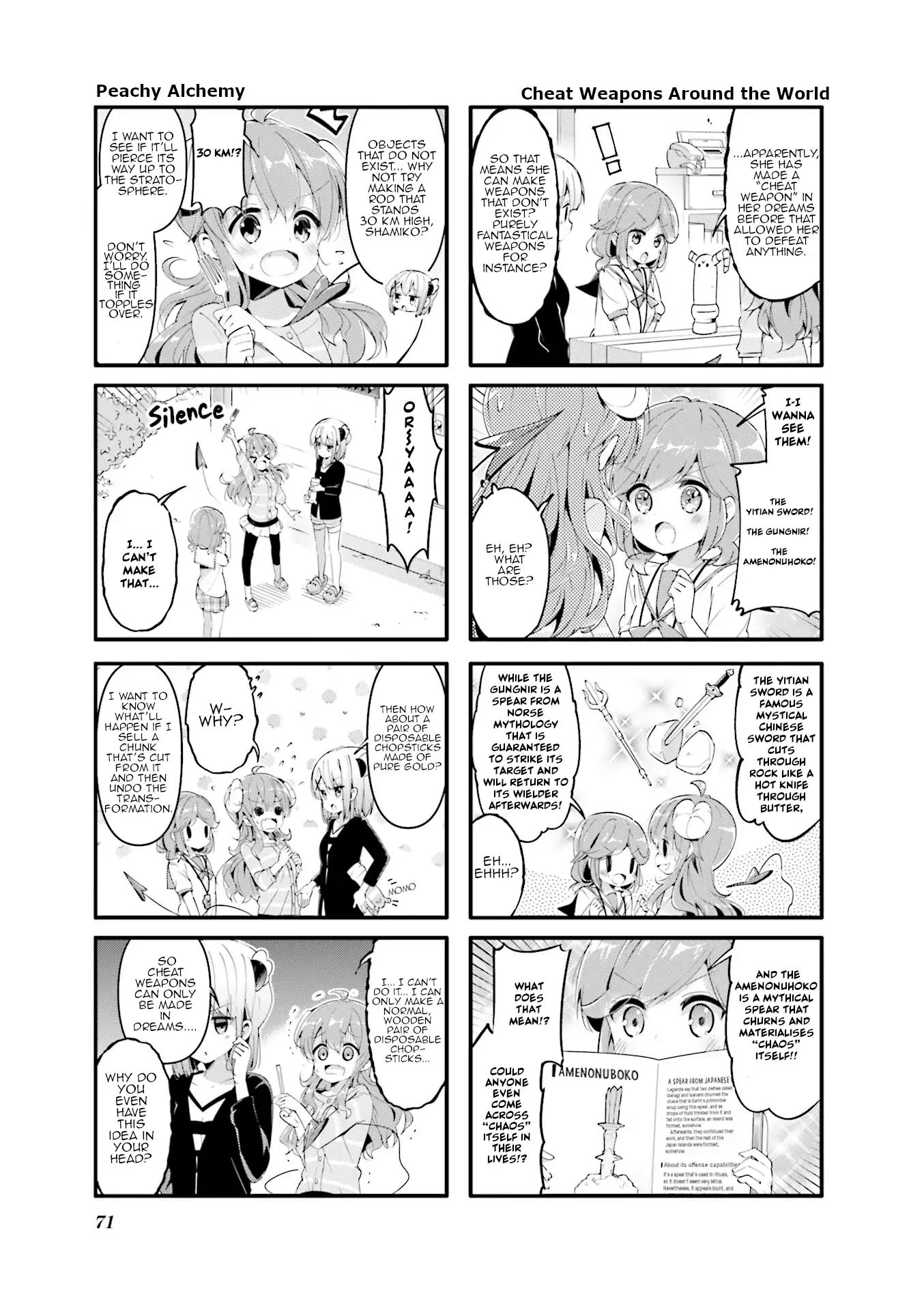 Machikado Mazoku chapter 47 page 3