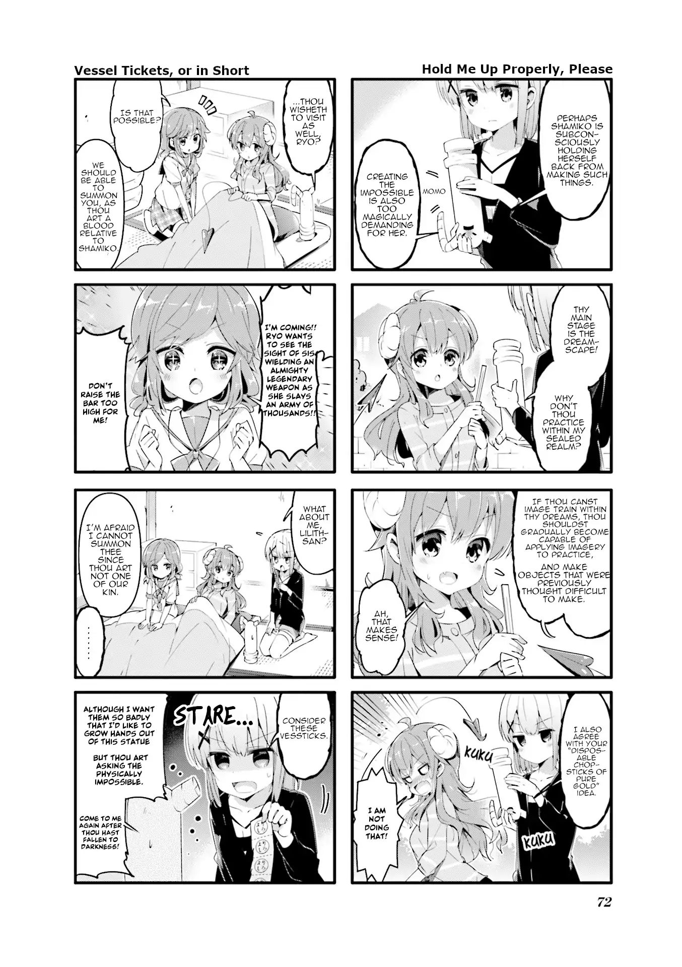 Machikado Mazoku chapter 47 page 4