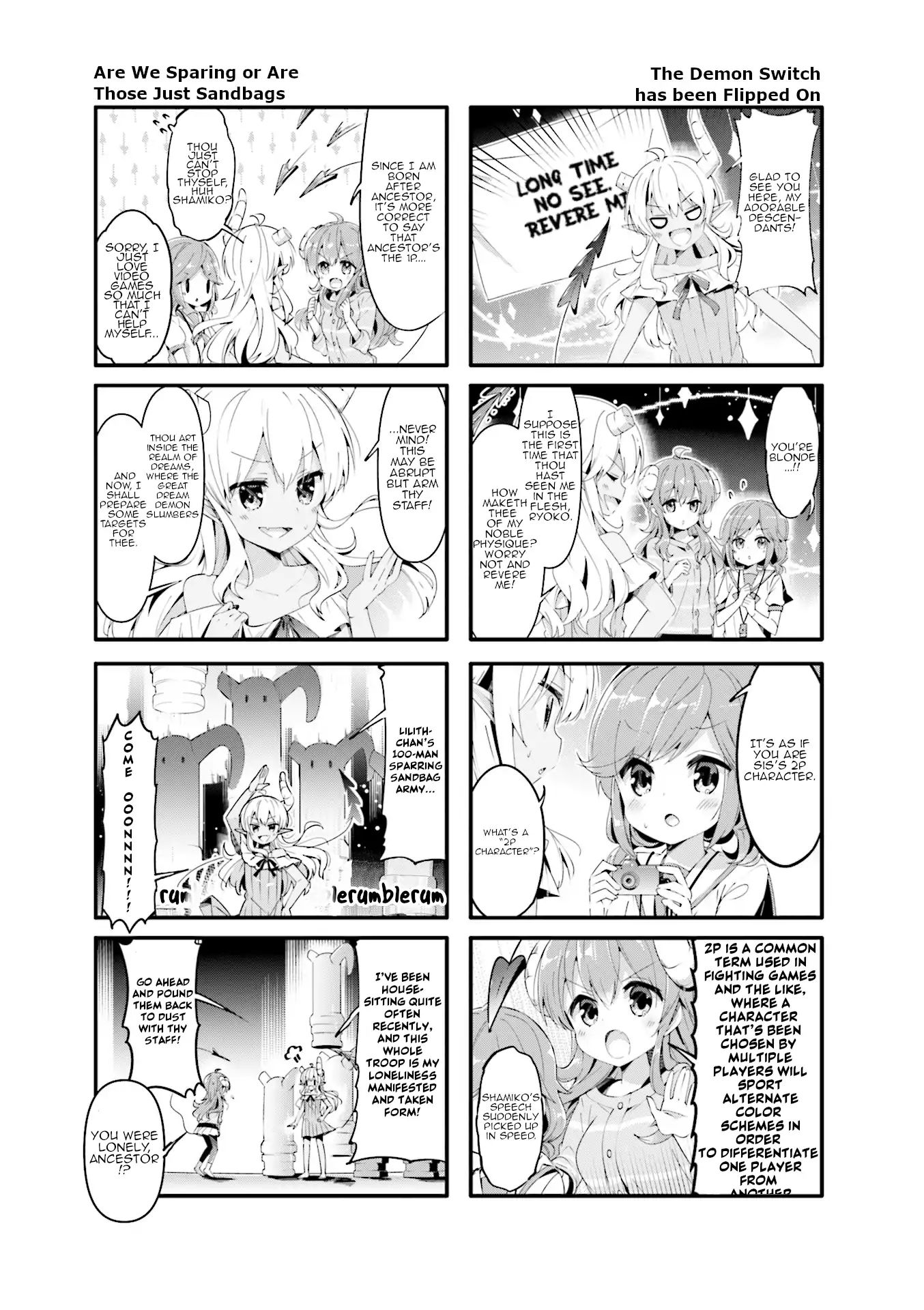 Machikado Mazoku chapter 47 page 5