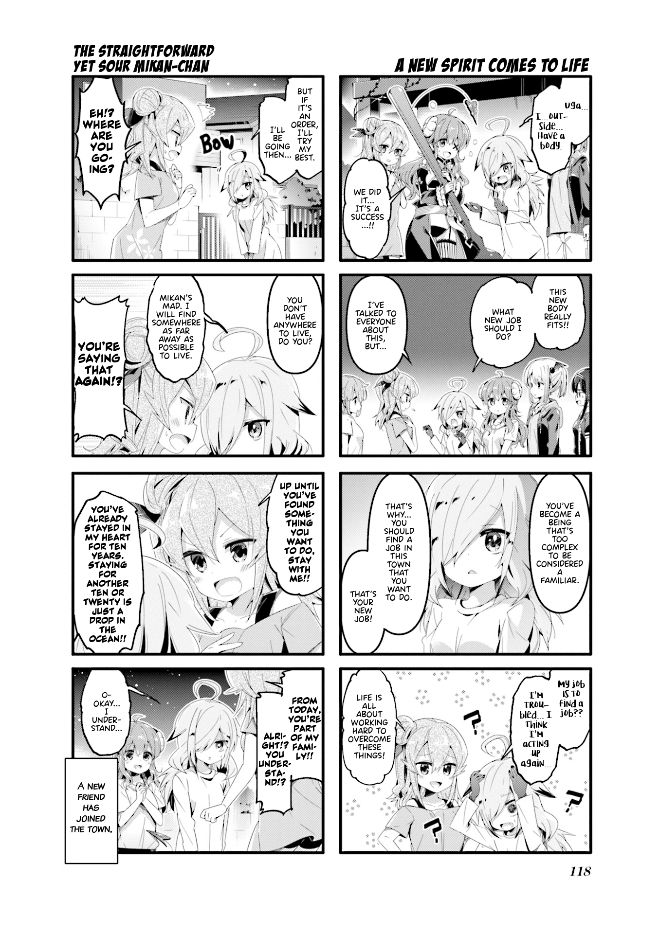 Machikado Mazoku chapter 52 page 8