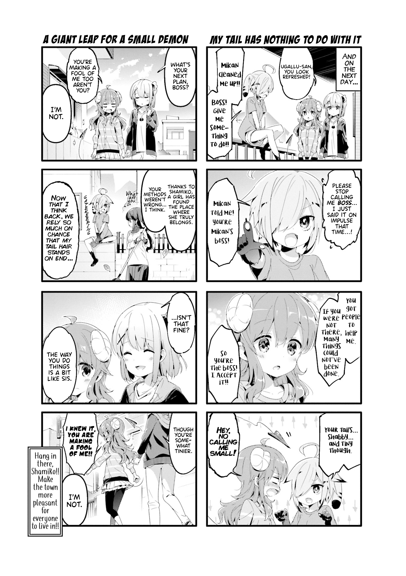 Machikado Mazoku chapter 52 page 9