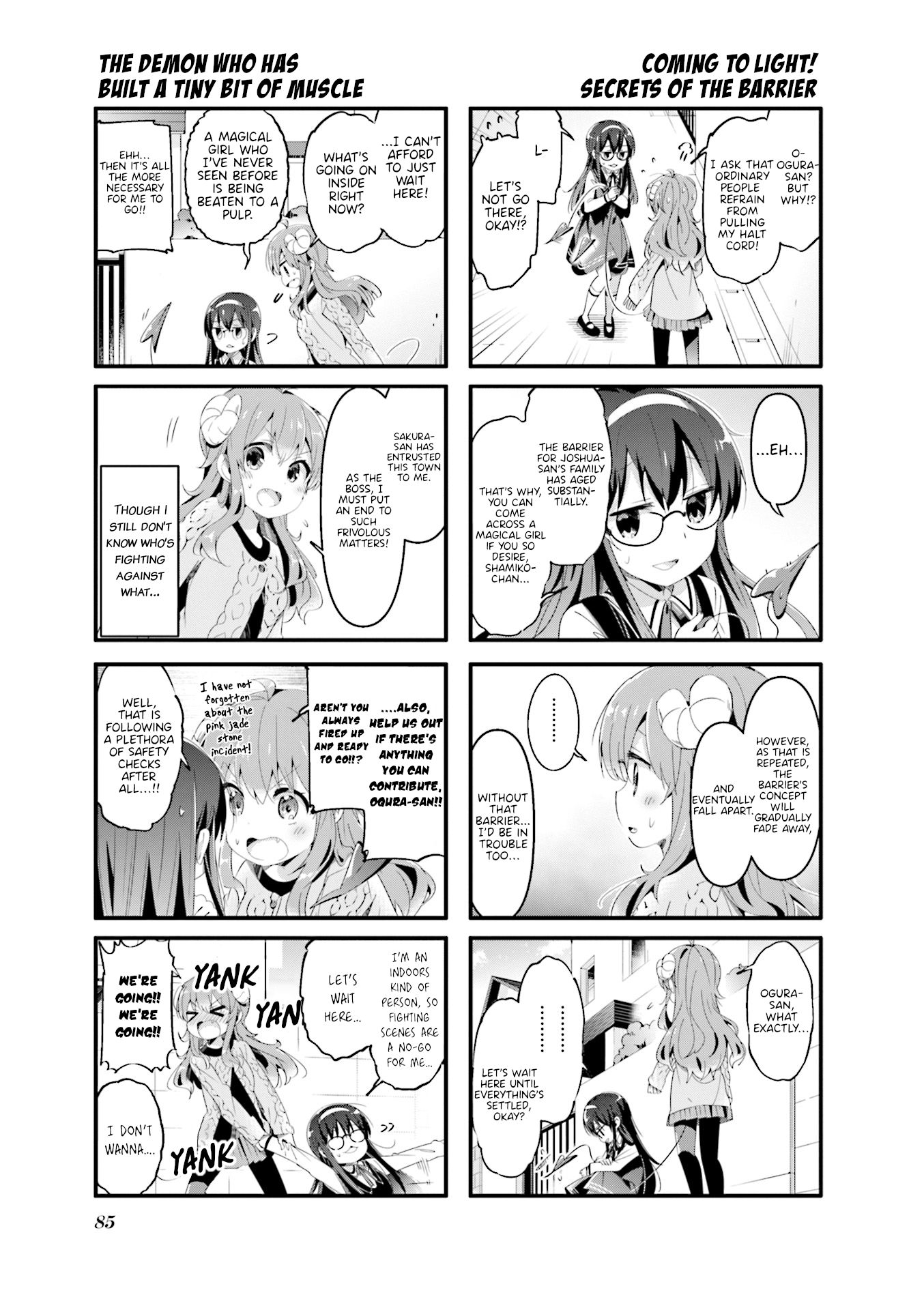 Machikado Mazoku chapter 61 page 5