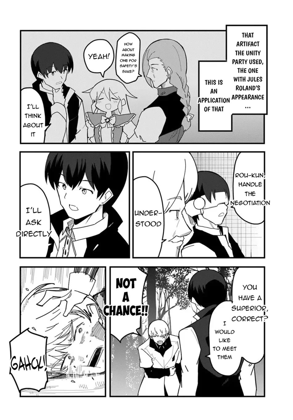 Magi Craft Meister chapter 77 page 9