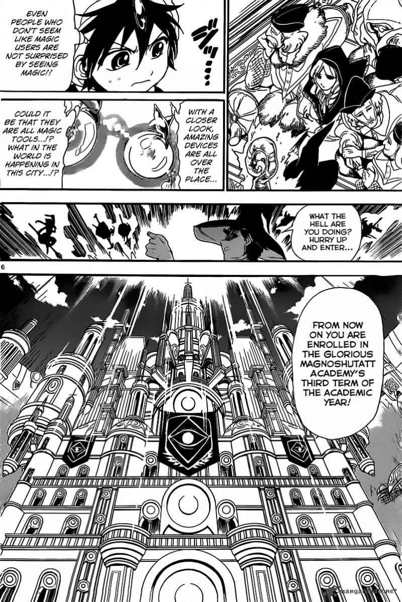 Magi - Labyrinth of Magic chapter 137 page 6