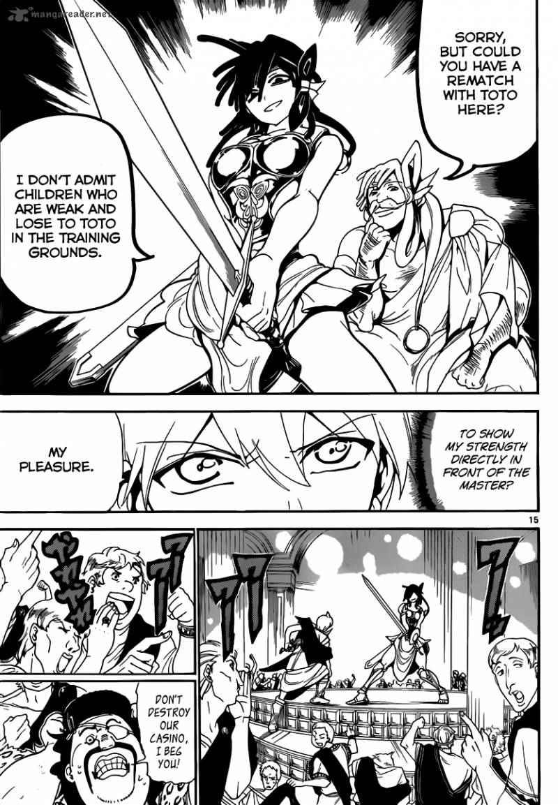 Magi - Labyrinth of Magic chapter 139 page 15