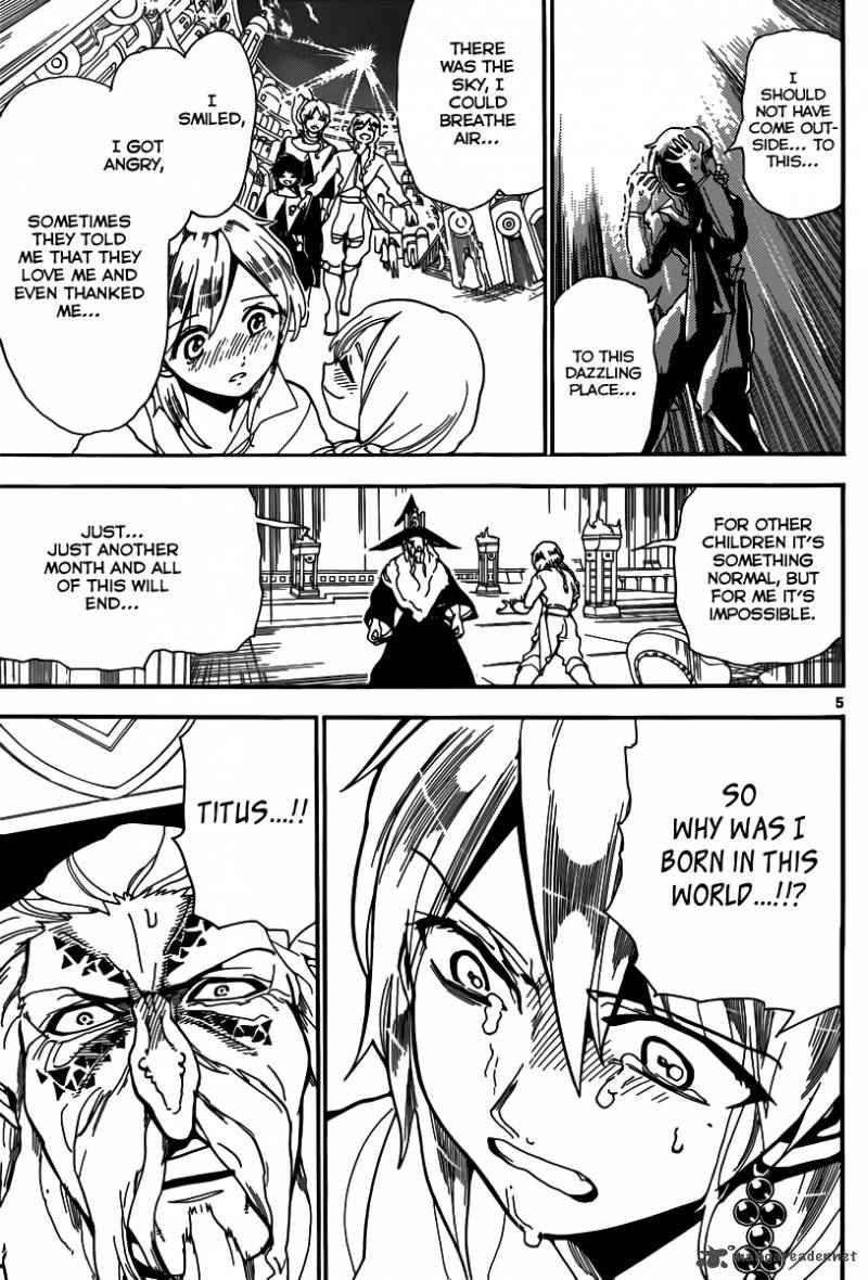 Magi - Labyrinth of Magic chapter 165 page 5