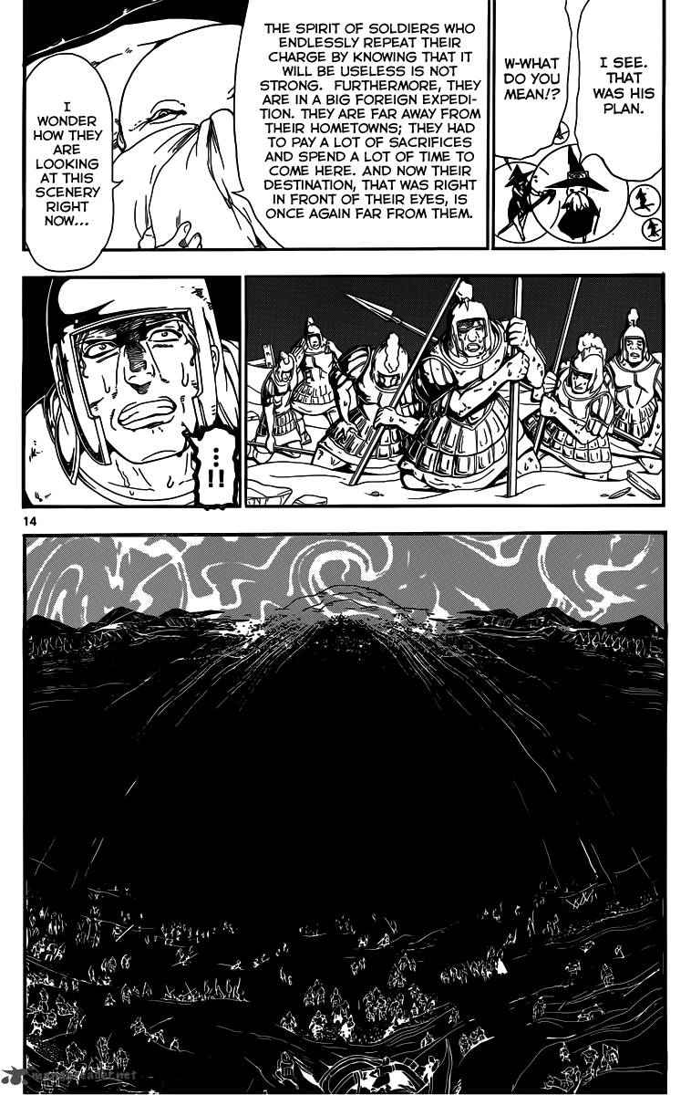 Magi - Labyrinth of Magic chapter 175 page 14