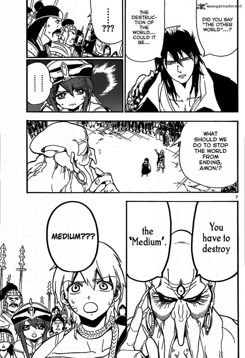 Magi - Labyrinth of Magic chapter 187 page 6