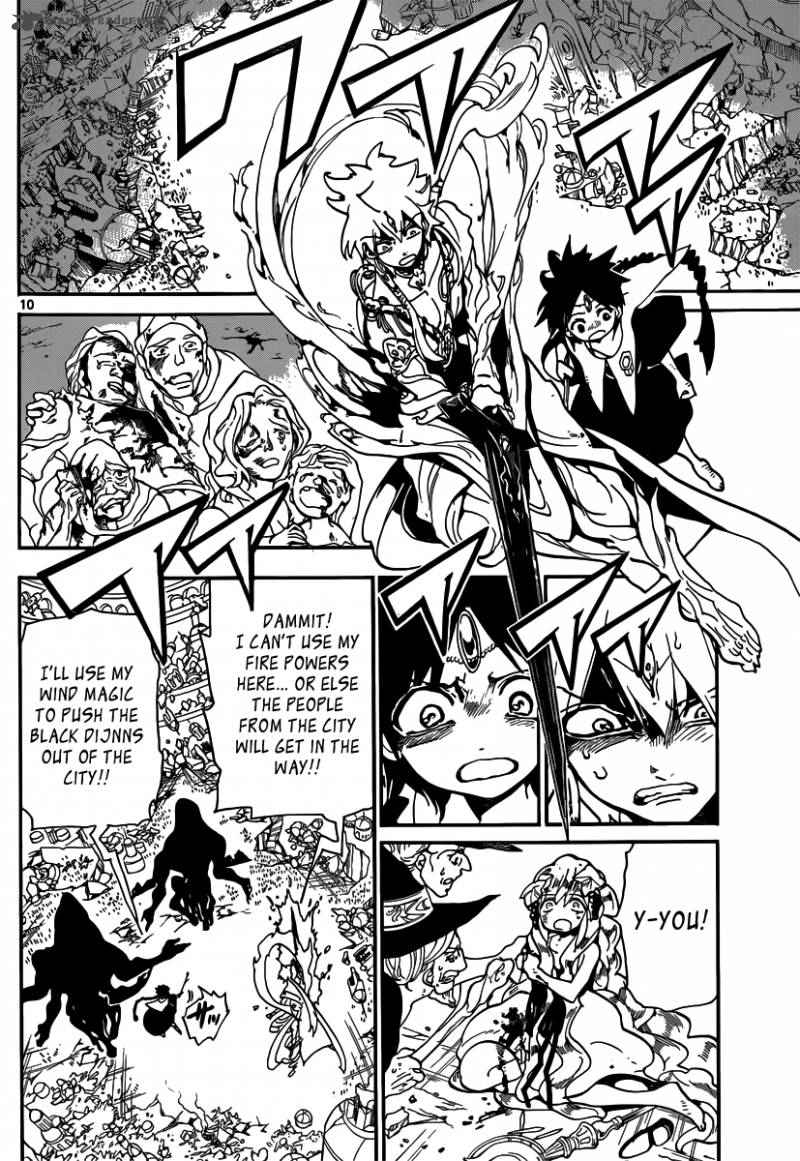 Magi - Labyrinth of Magic chapter 188 page 10