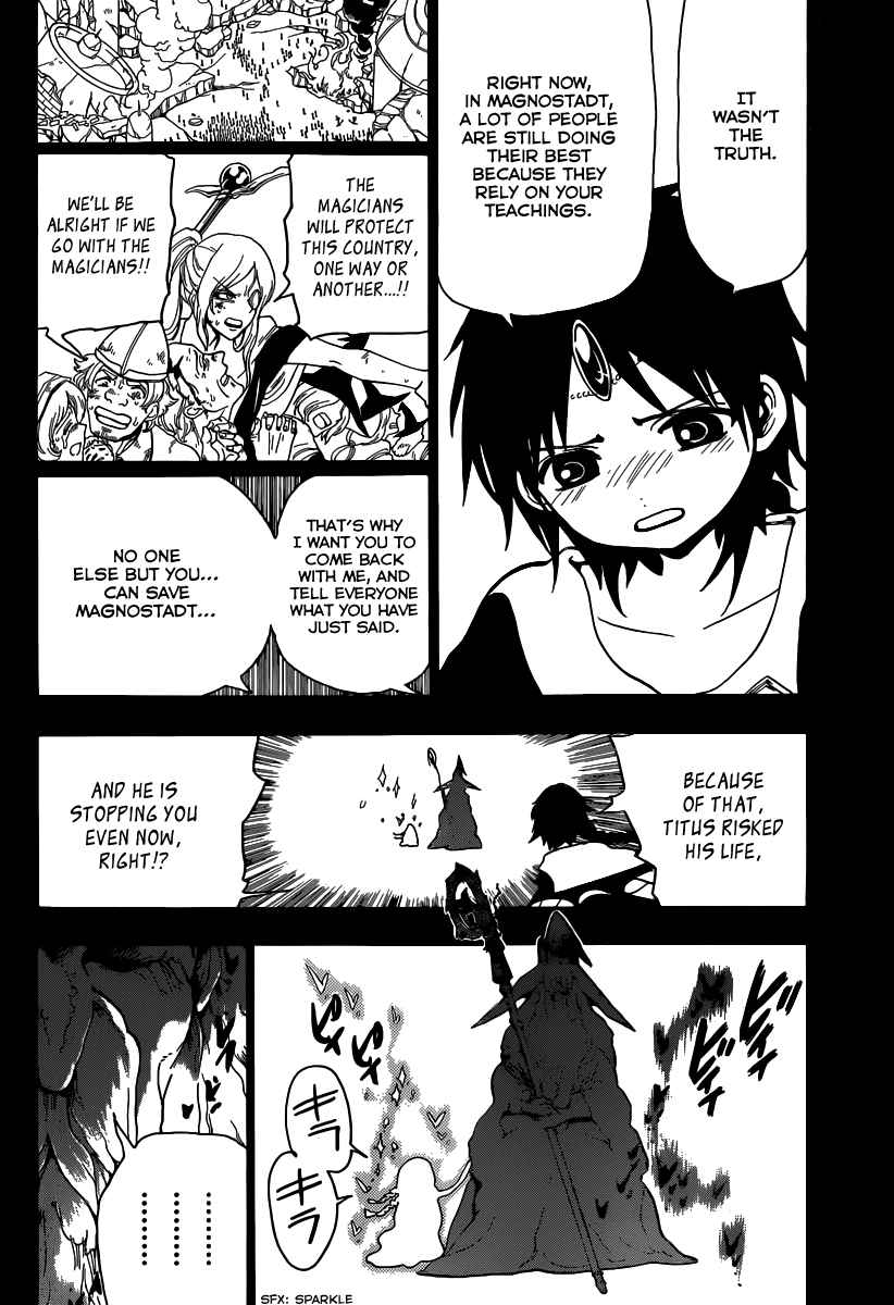 Magi - Labyrinth of Magic chapter 190 page 136