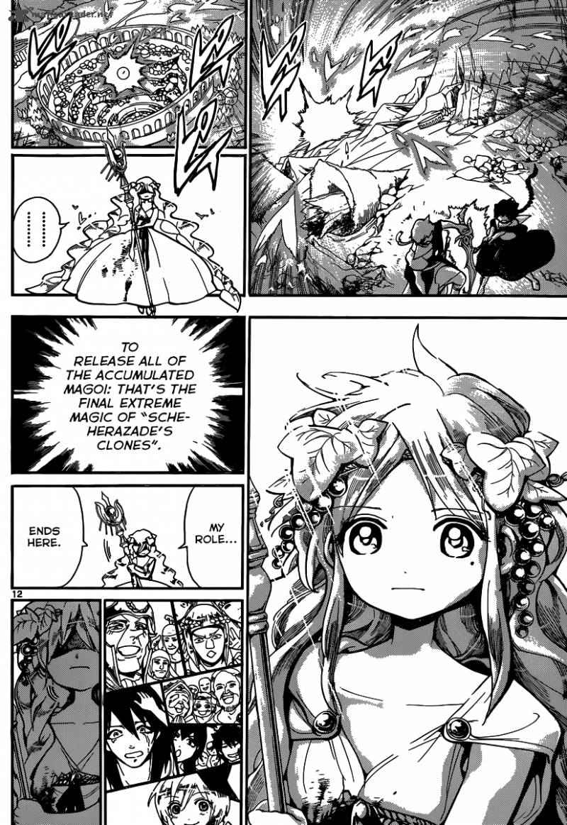 Magi - Labyrinth of Magic chapter 195 page 12