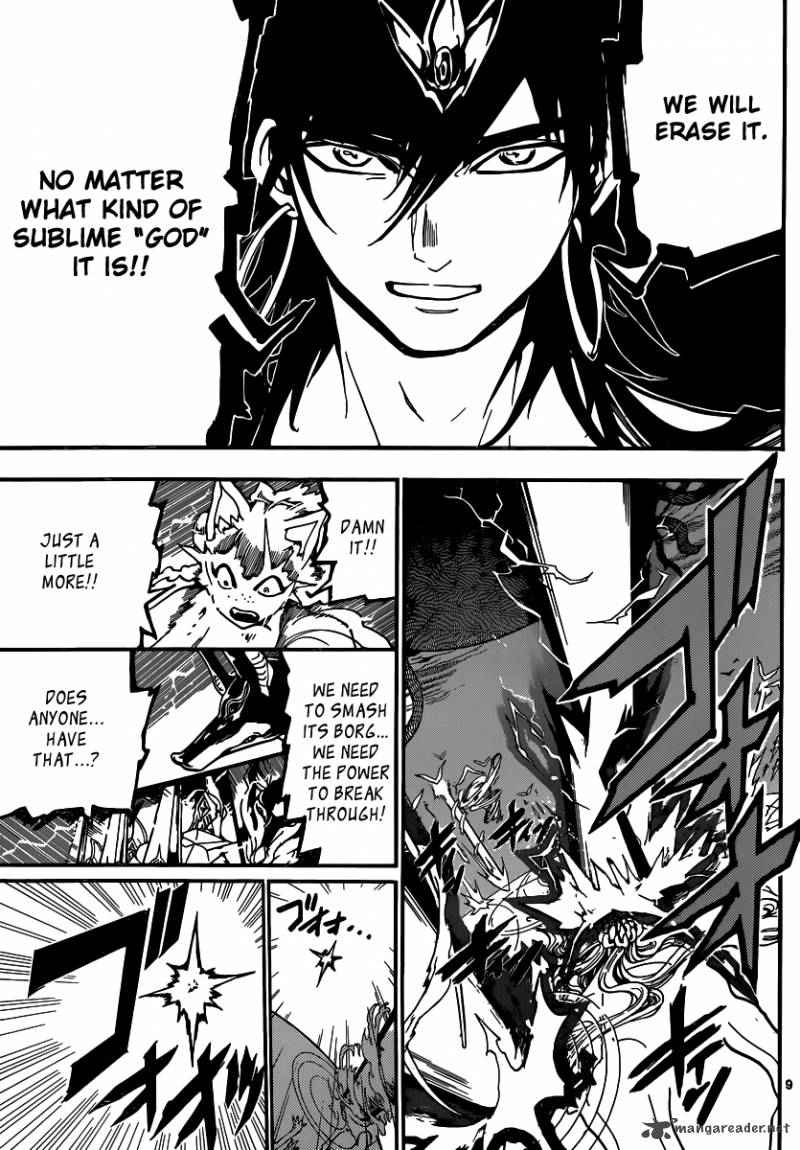 Magi - Labyrinth of Magic chapter 195 page 9