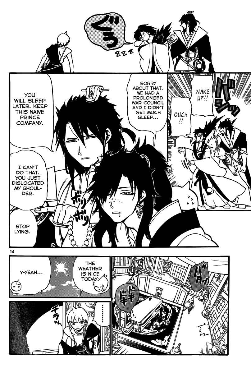 Magi - Labyrinth of Magic chapter 205 page 72