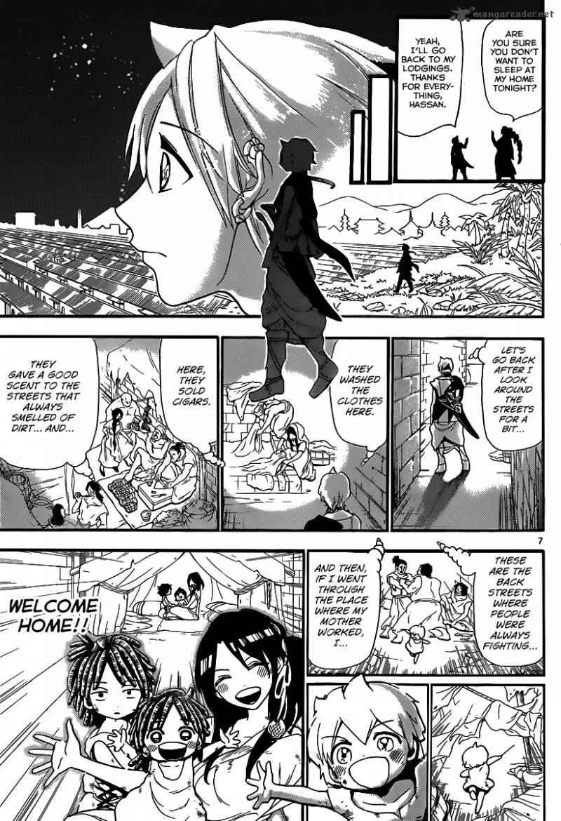 Magi - Labyrinth of Magic chapter 207 page 7