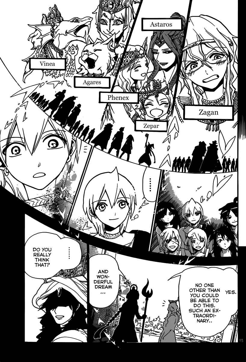 Magi - Labyrinth of Magic chapter 210 page 110