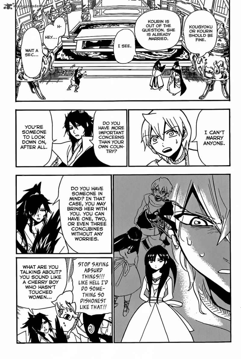 Magi - Labyrinth of Magic chapter 210 page 7