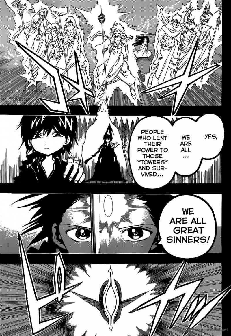 Magi - Labyrinth of Magic chapter 218 page 15