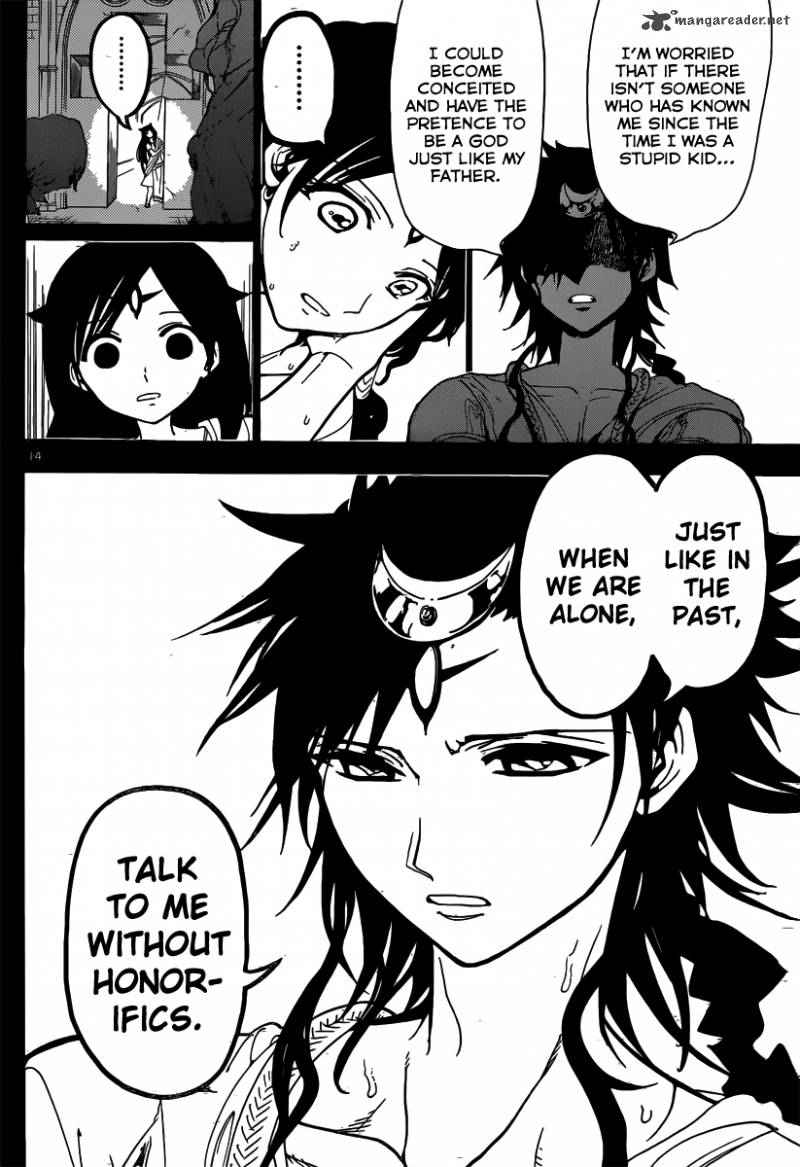 Magi - Labyrinth of Magic chapter 221 page 15