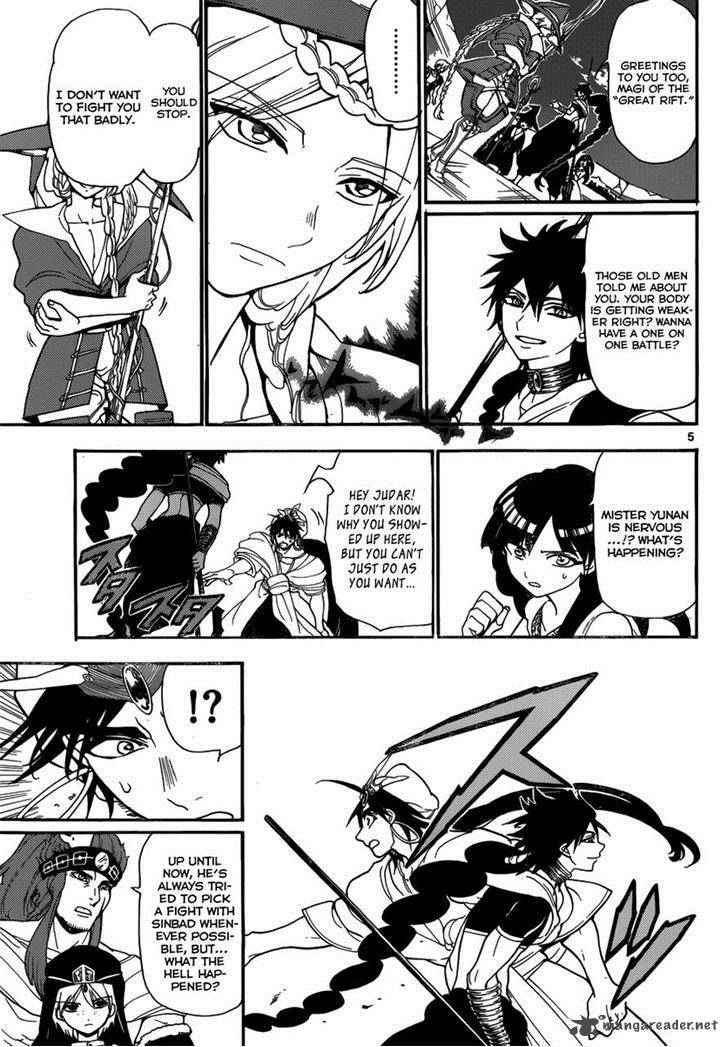 Magi - Labyrinth of Magic chapter 240 page 4