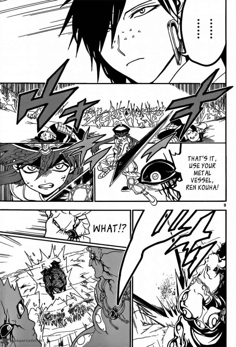 Magi - Labyrinth of Magic chapter 272 page 9